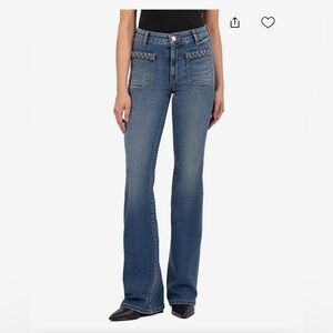 Kut from the Kloth Blue Flare Jeans size 10